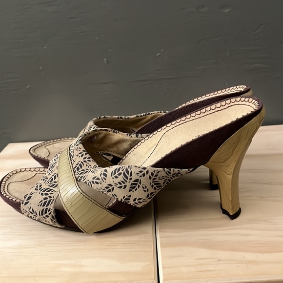 DIESEL Funky Open-Toed Heels Size 7 - Picture 4 of 4